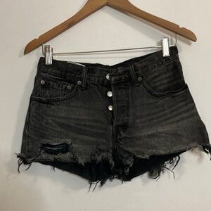 Levi’s Women’s 501 Jean Shorts Black 26